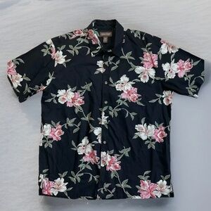 NWT COOKE STREET Hawaiian Men's XL 100% Cotton Shirt Hibiscus Flowers Jungle